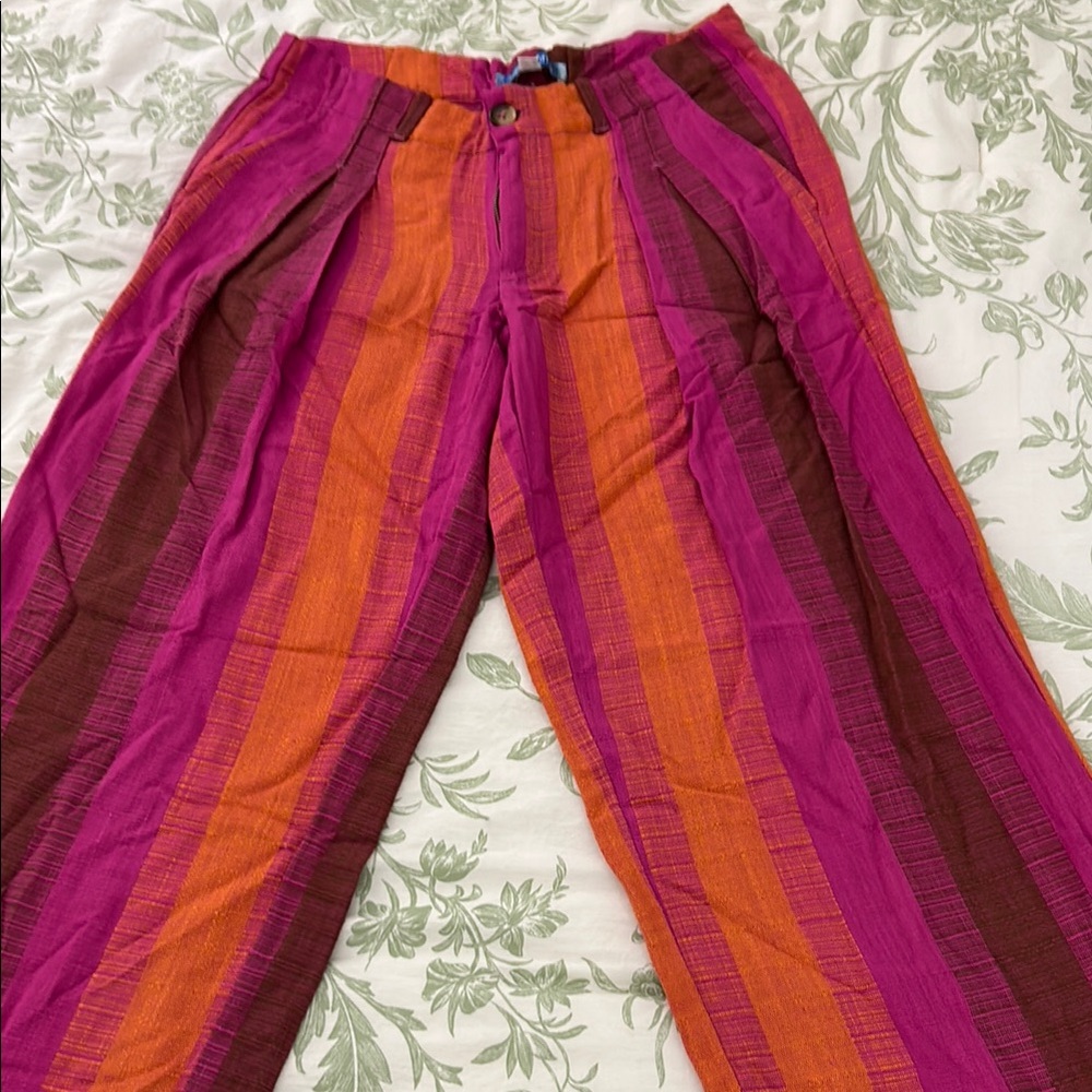 Urban Outfitters Vibrant Striped Pants